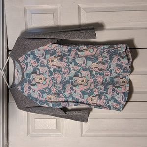 LuLaRoe Minnie Mouse Shirt Size M.